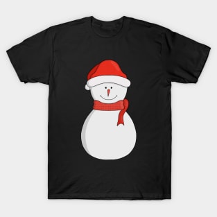 Adorable Snowman T-Shirt